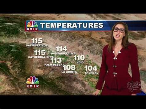 Well, that is not happening. . Kmir tv weather girl quits